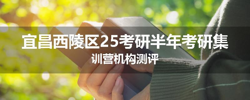 宜昌西陵区25考研半年考研集训营机构测评