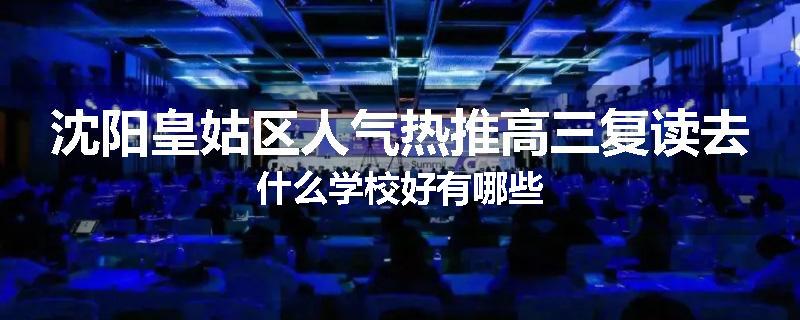 沈阳皇姑区人气热推高三复读去什么学校好有哪些