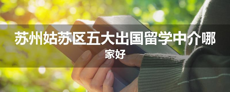 苏州姑苏区五大出国留学中介哪家好