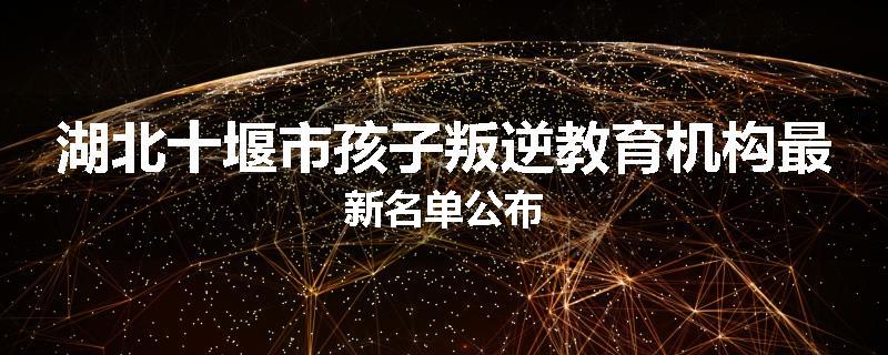 湖北十堰市孩子叛逆教育机构最新名单公布