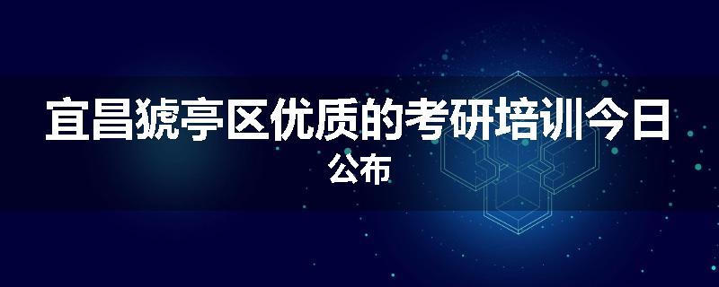 宜昌猇亭区优质的考研培训今日公布