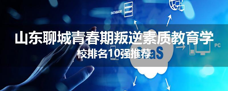 山东聊城青春期叛逆素质教育学校排名10强推荐