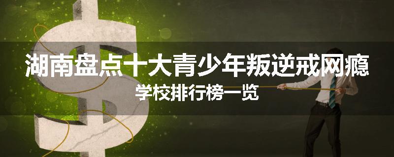 湖南盘点十大青少年叛逆戒网瘾学校排行榜一览