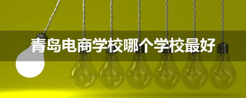 青岛电商学校哪个学校最好