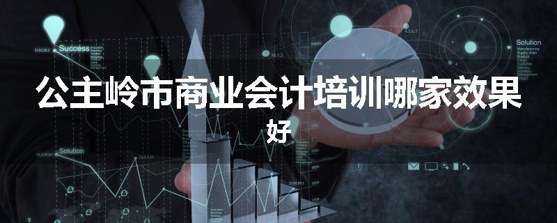 公主岭市商业会计培训哪家效果好