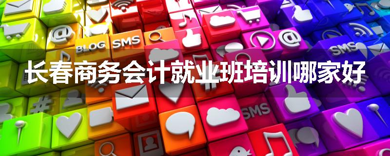 长春商务会计就业班培训哪家好
