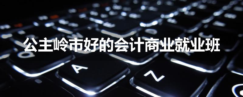 公主岭市好的会计商业就业班
