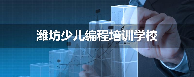 潍坊少儿编程培训学校