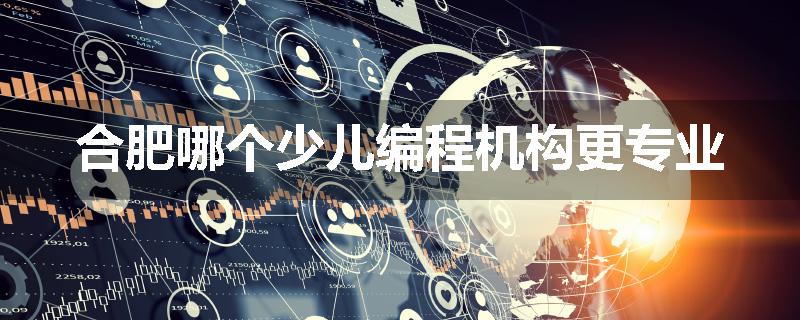 合肥哪个少儿编程机构更专业