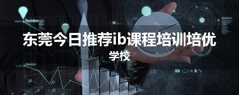 东莞今日推荐ib课程培训培优学校