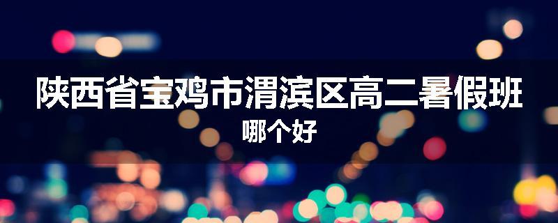 陕西省宝鸡市渭滨区高二暑假班哪个好