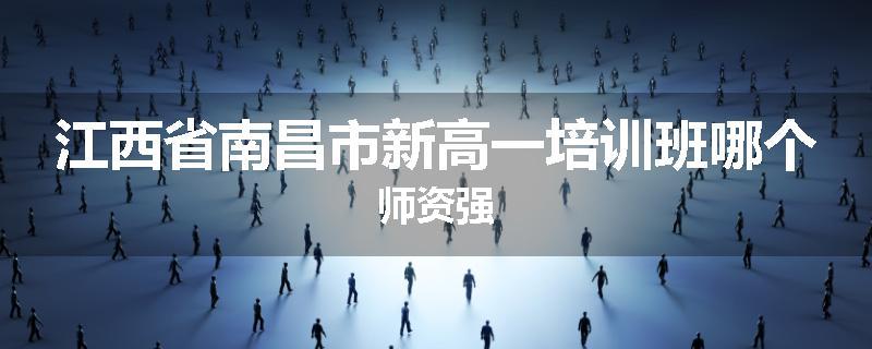 江西省南昌市新高一培训班哪个师资强