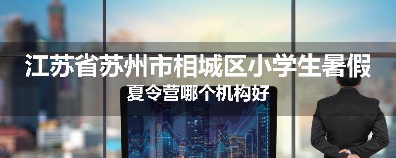 江苏省苏州市相城区小学生暑假夏令营哪个机构好
