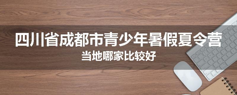 四川省成都市青少年暑假夏令营当地哪家比较好