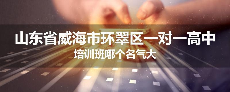 山东省威海市环翠区一对一高中培训班哪个名气大
