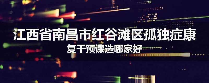 江西省南昌市红谷滩区孤独症康复干预课选哪家好