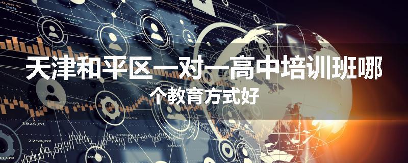 天津和平区一对一高中培训班哪个教育方式好