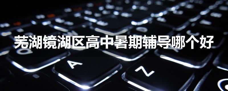 芜湖镜湖区高中暑期辅导哪个好