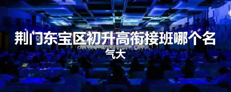荆门东宝区初升高衔接班哪个名气大