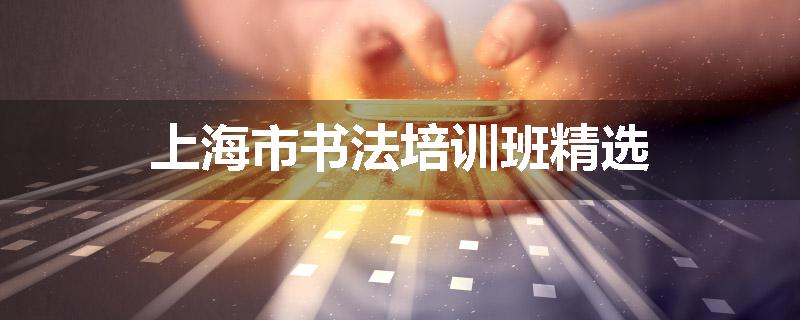 上海市书法培训班精选
