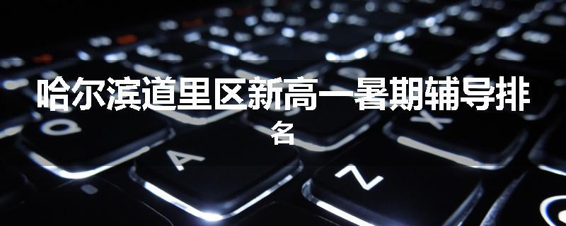 哈尔滨道里区新高一暑期辅导排名