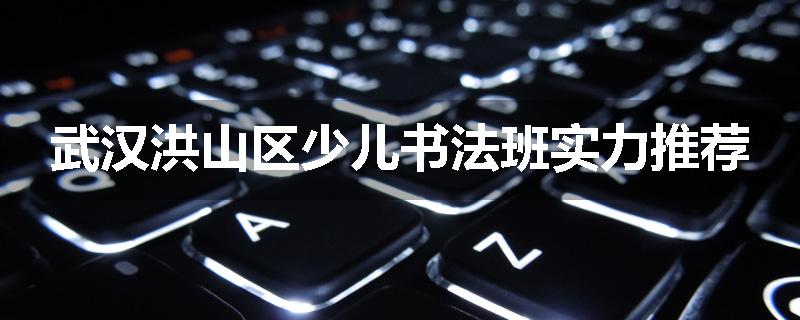 武汉洪山区少儿书法班实力推荐