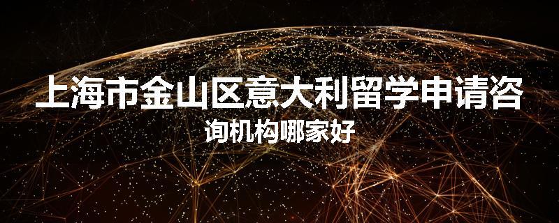 上海市金山区意大利留学申请咨询机构哪家好