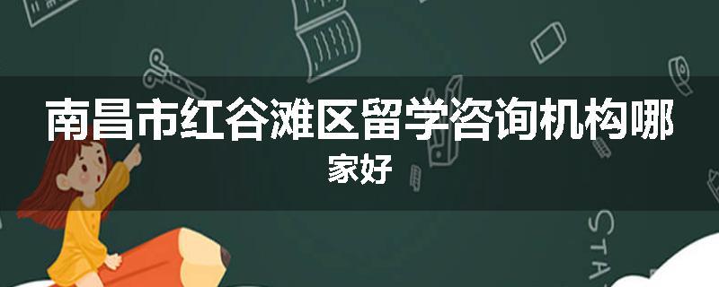 南昌市红谷滩区留学咨询机构哪家好