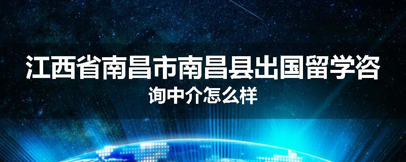 江西省南昌市南昌县出国留学咨询中介怎么样