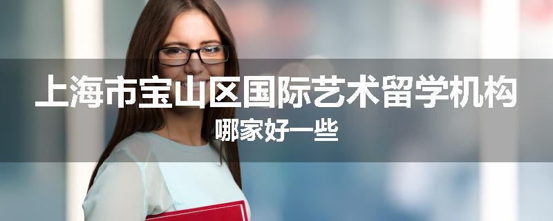 上海市宝山区国际艺术留学机构哪家好一些