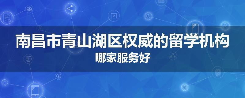 南昌市青山湖区权威的留学机构哪家服务好