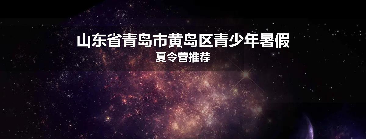 山东省青岛市黄岛区青少年暑假夏令营推荐