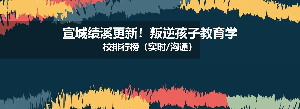 宣城绩溪更新！叛逆孩子教育学校排行榜（实时/沟通）