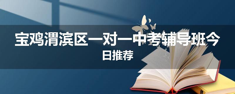 宝鸡渭滨区一对一中考辅导班今日推荐