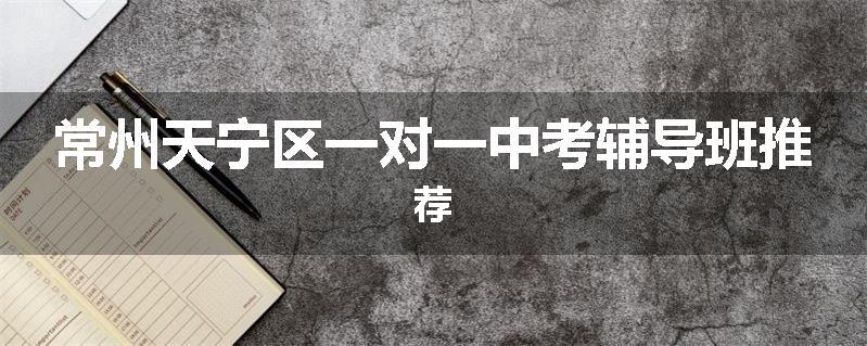 常州天宁区一对一中考辅导班推荐