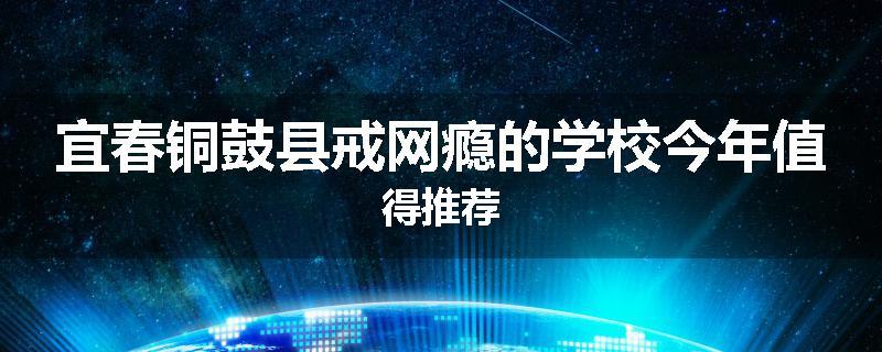 宜春铜鼓县戒网瘾的学校今年值得推荐
