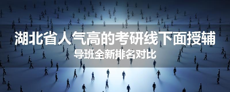 湖北省人气高的考研线下面授辅导班全新排名对比