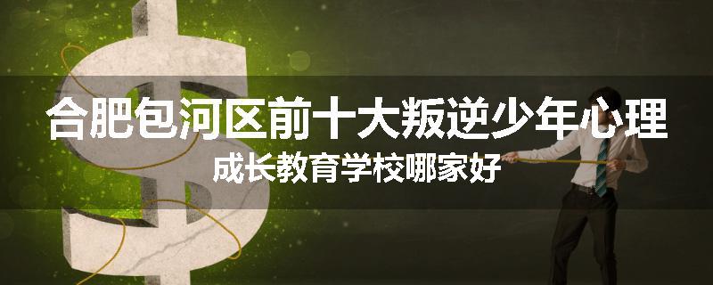 合肥包河区前十大叛逆少年心理成长教育学校哪家好