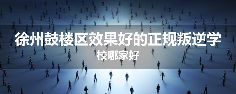 徐州鼓楼区效果好的正规叛逆学校哪家好