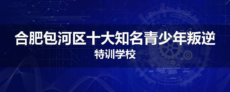 合肥包河区十大知名青少年叛逆特训学校