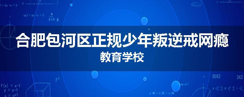 合肥包河区正规少年叛逆戒网瘾教育学校