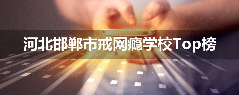 河北邯郸市戒网瘾学校Top榜