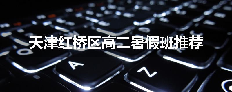 天津红桥区高二暑假班推荐
