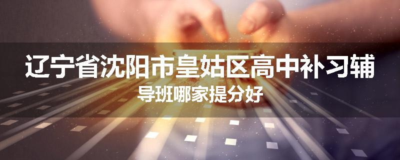 辽宁省沈阳市皇姑区高中补习辅导班哪家提分好