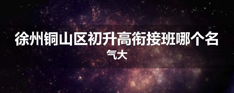 徐州铜山区初升高衔接班哪个名气大