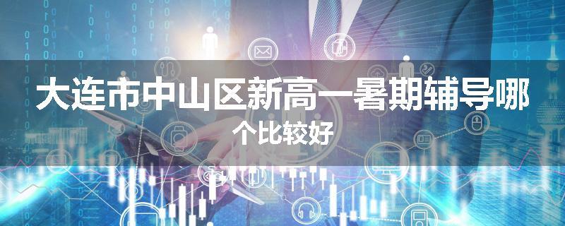 大连市中山区新高一暑期辅导哪个比较好