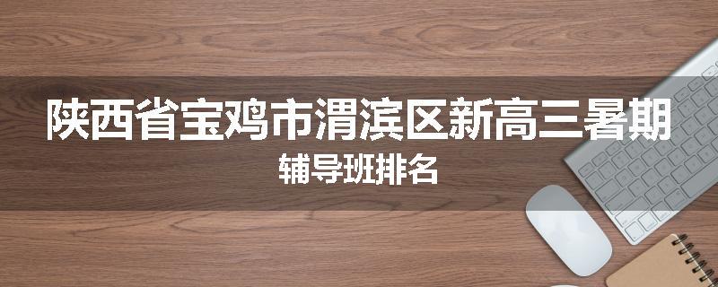 陕西省宝鸡市渭滨区新高三暑期辅导班排名