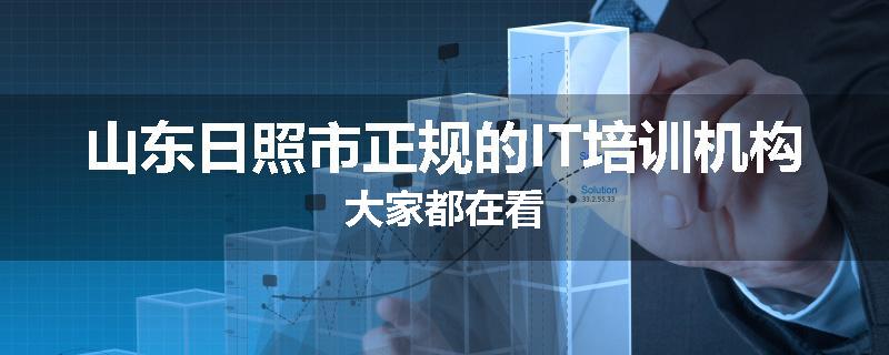 山东日照市正规的IT培训机构大家都在看