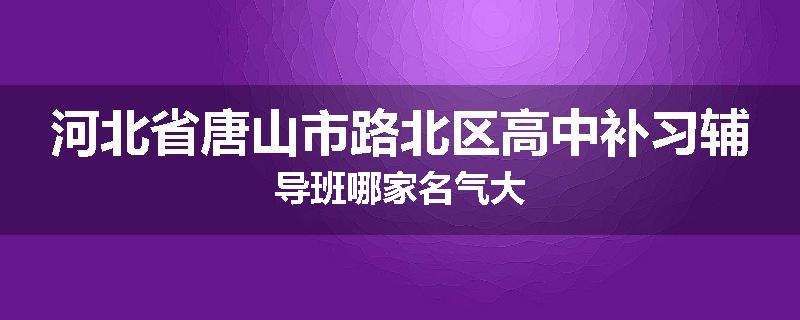 河北省唐山市路北区高中补习辅导班哪家名气大
