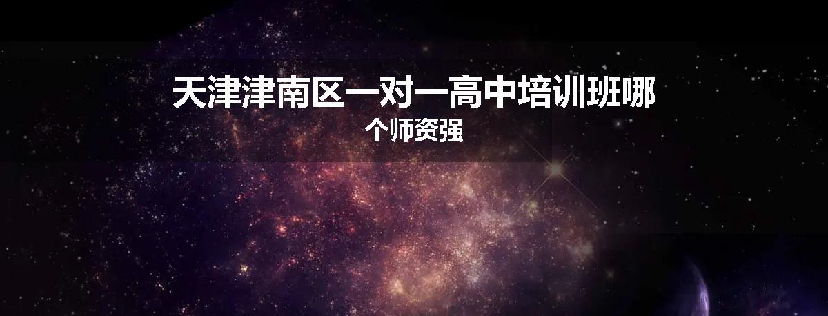 天津津南区一对一高中培训班哪个师资强